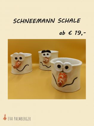 Schneemann Schale © Palmberger